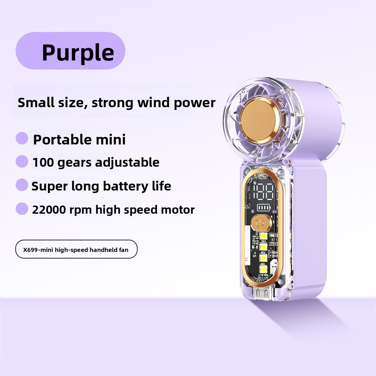 Portable Turbo Handheld Mini Fan