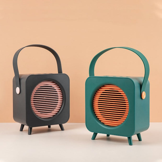 Portable Car Bluetooth Speaker Portable Speaker Retro