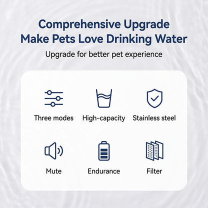 Pet water fountain
