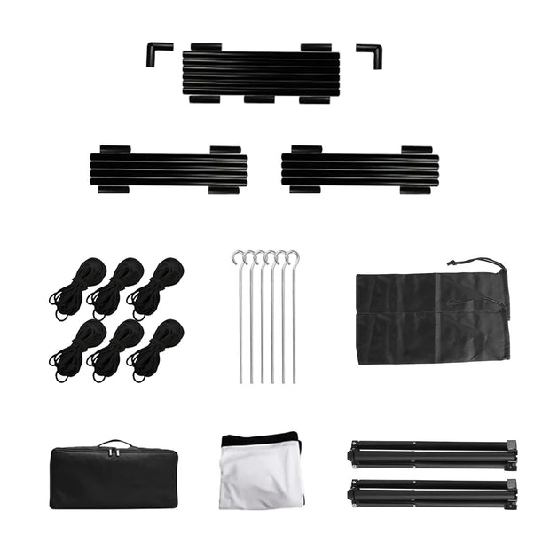 100inch 120inch Options Projector Screen With Stand 4K HD Rear Front Wrinkle-Free Portable And Foldable Movie Screen With Carry Bag For Indoor Outdoor Home Theater Backyard Cinema