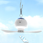 Multifunctional Camping Fan Projection Ambient Light