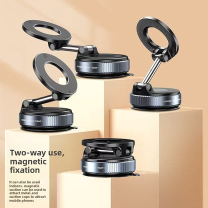 Vacuum Magnetic Car Phone Holder