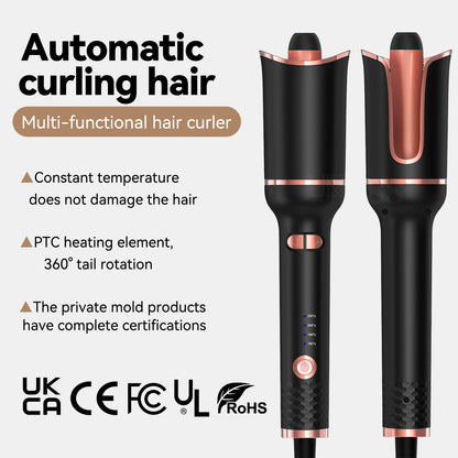 Automatic Curling Iron for Home Use ? Wavy Hair Curling Wand