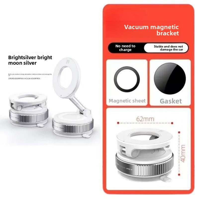 Vacuum Magnetic Car Phone Holder