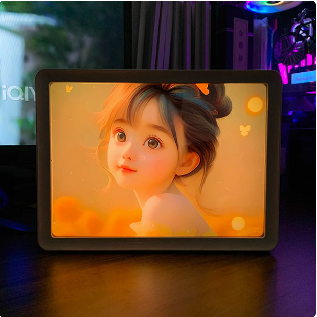 LED Mirror Frame Ambient Light