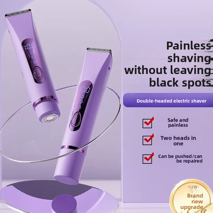 Rechargeable Waterproof Women's Electric Shaver