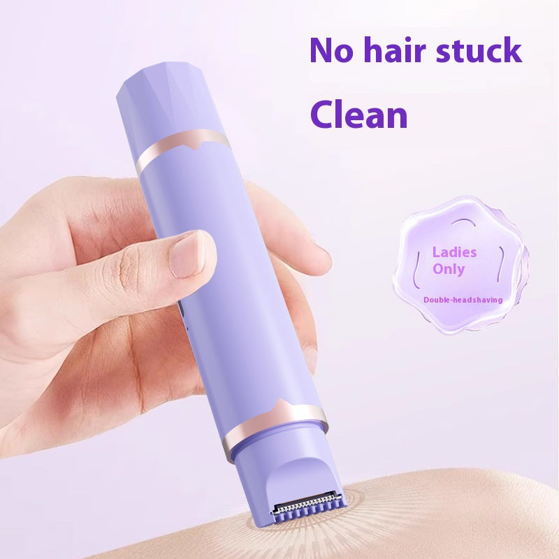 Electric Dual-Head Body Hair Trimmer