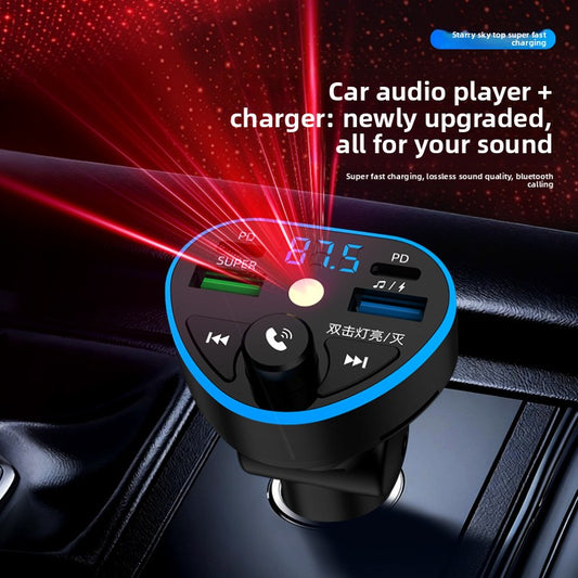 Car Charger with Bluetooth Fast Charging