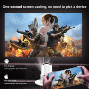 MINI Wireless Same Screen HD Portable Projector For Home Use