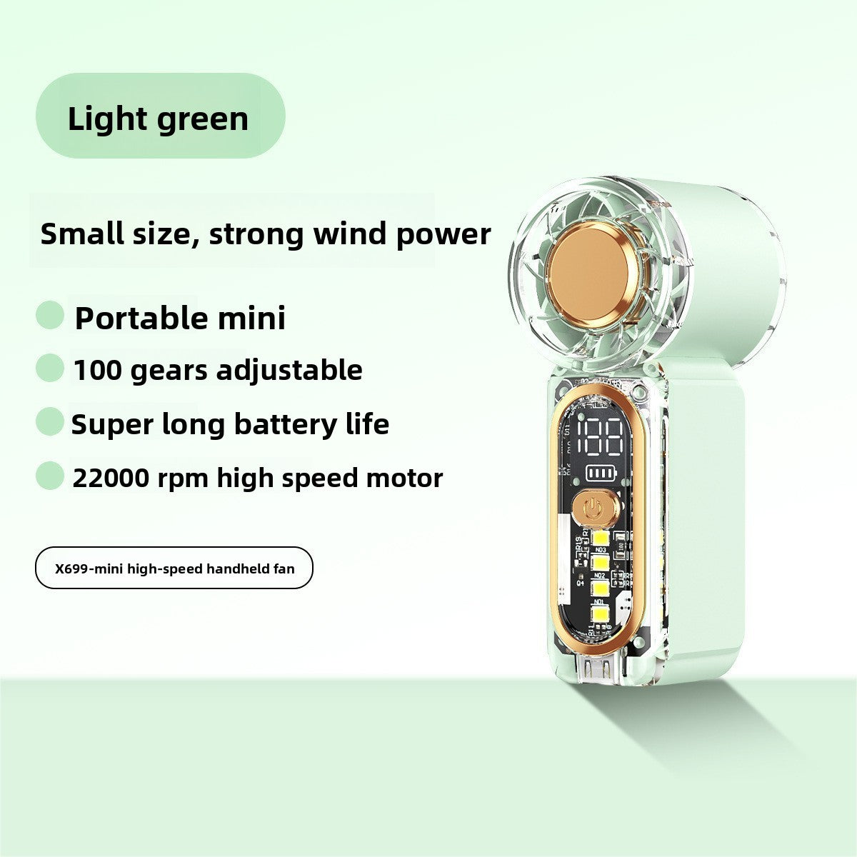 Portable Turbo Handheld Mini Fan
