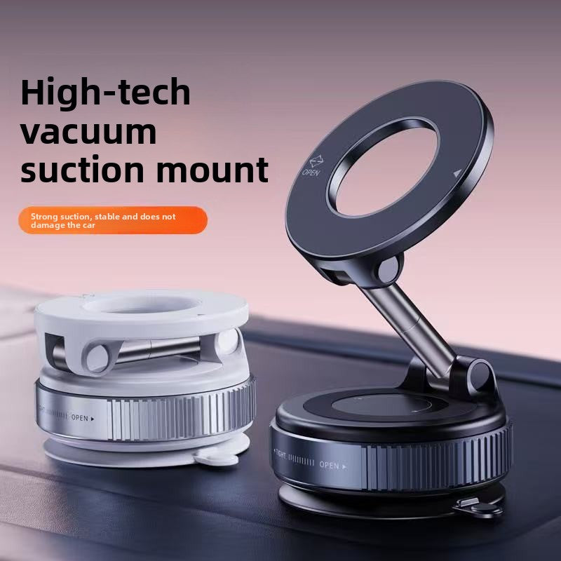 Vacuum Magnetic Car Phone Holder